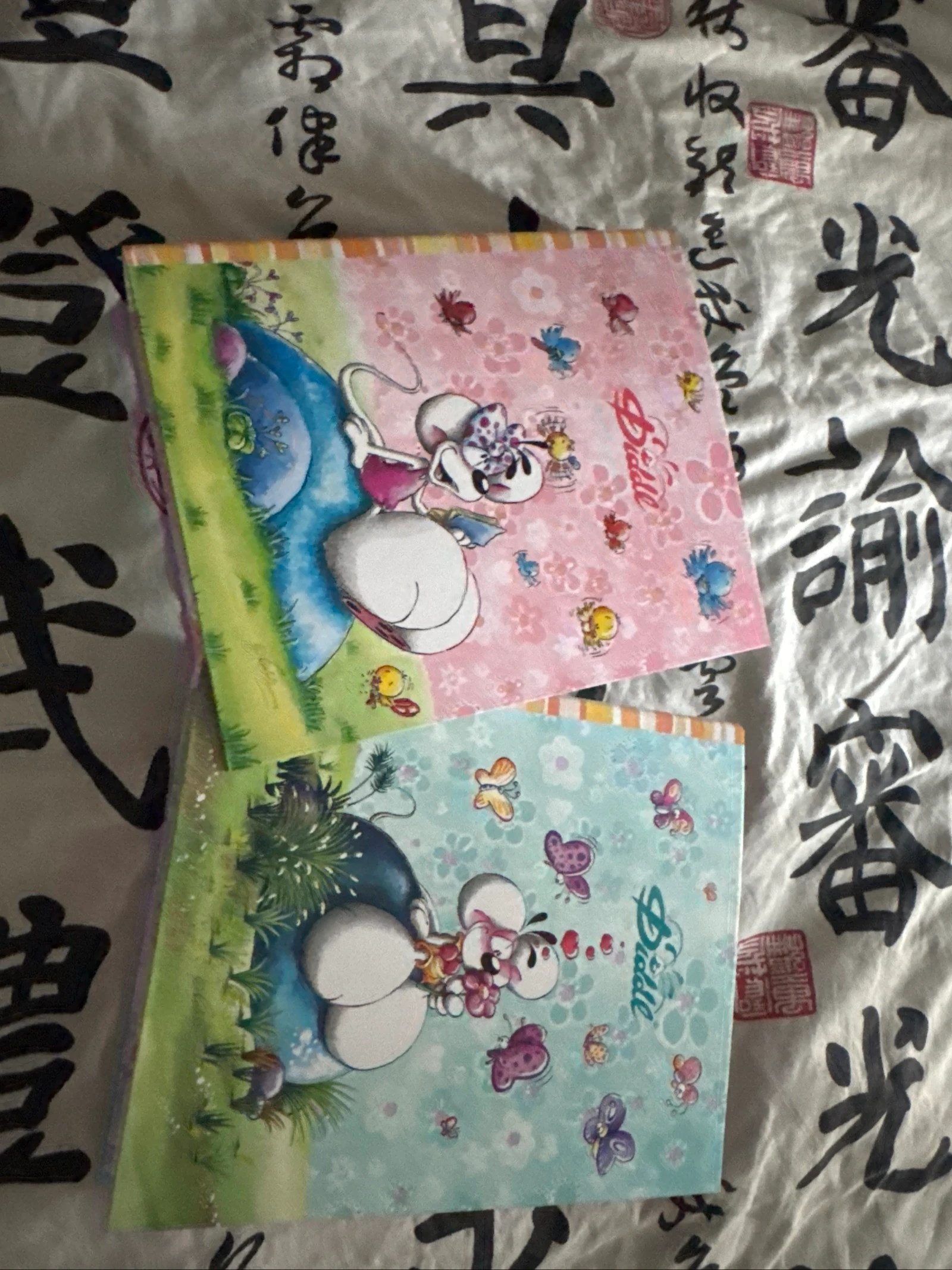 2 mappen harde kaft diddl